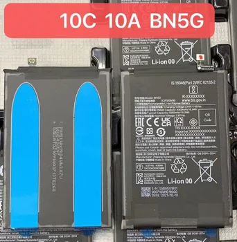 100% Originalas Nauja Baterija 5000mAh BN5G Baterija Xiaomi Redmi 10C, 10A Mobiliojo Telefono Baterijas +Įrankiai