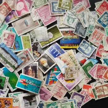 100 Vnt / Daug Vokietija Visi Skirtingi Commen Pašto Ženklai Naudojami Pašto Ženklų Su Pašto Ženklo Kolekcijos
