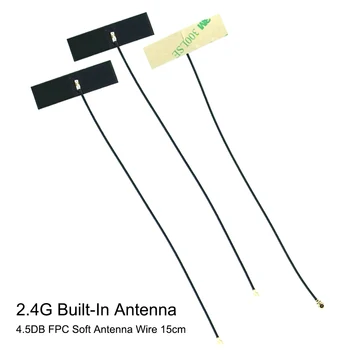 2.4 G WIFI Antenos Modulis įmontuota Antena IPEX Jungtis, 