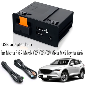 Auto USB Adapteris Hub 