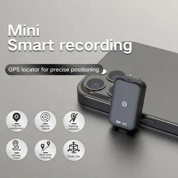 GF21 Mini GPS Realaus Laiko Automobilio Tracker Anti-Lost Prietaiso Valdymas Balsu Įrašymo Locator 