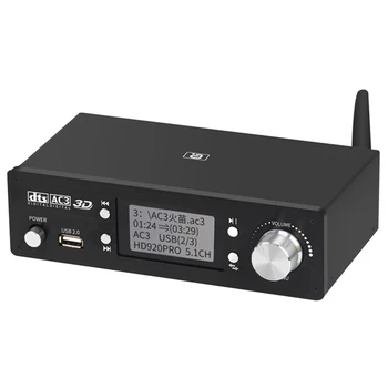 Populiariausi Pasiūlymai HD920PRO 5.1 CH HD Audio Dekoderis Bluetooth 5.0 Imtuvu, 