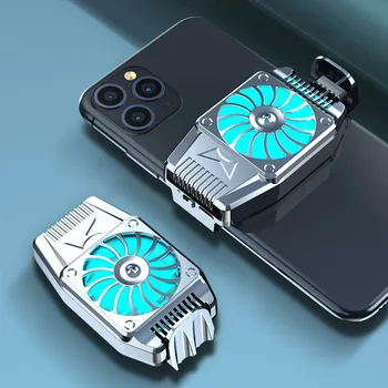 Universalus Mini Mobilusis Telefonas Aušinimo Ventiliatorius Radiatoriaus Turbo Uraganas Žaidimas Aušintuvas Mobilųjį Telefoną Kietas Šilumos Kriaukle IPhone/Samsung/Xiaomi